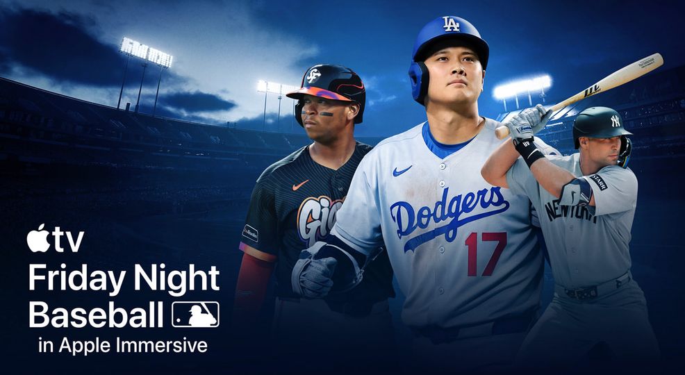 Apple streaming Friday Night Baseball on Vision Pro